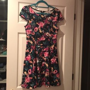 Floral dress size medium